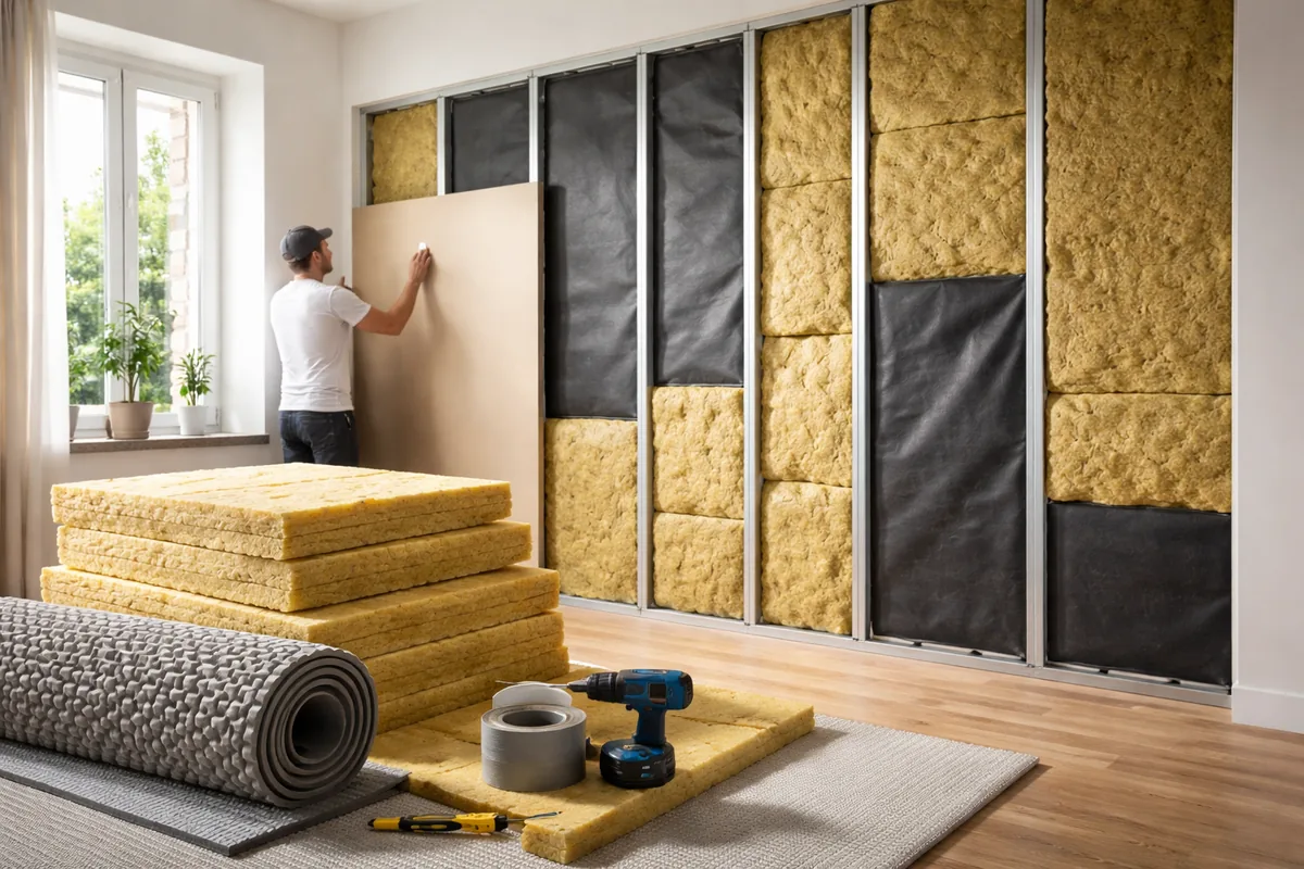 Comment améliorer l'isolation phonique lors d'une rénovation intérieure