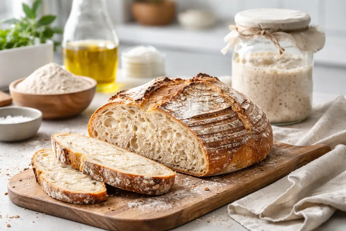 Les bienfaits du pain fait maison au levain