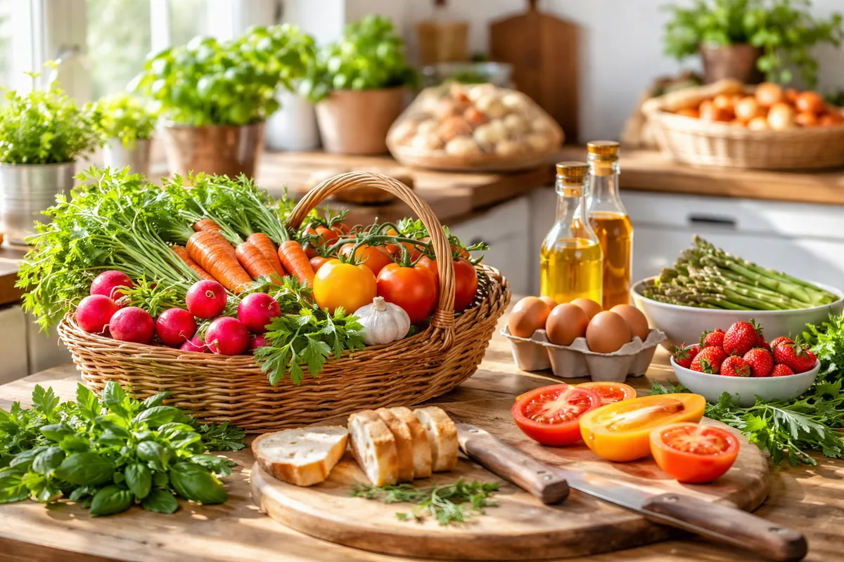 Les bienfaits de cuisiner avec des ingrédients locaux