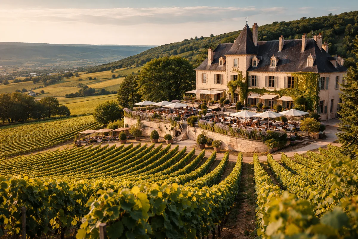 Découvrir la bourgogne à travers ses hôtels et ses vignobles