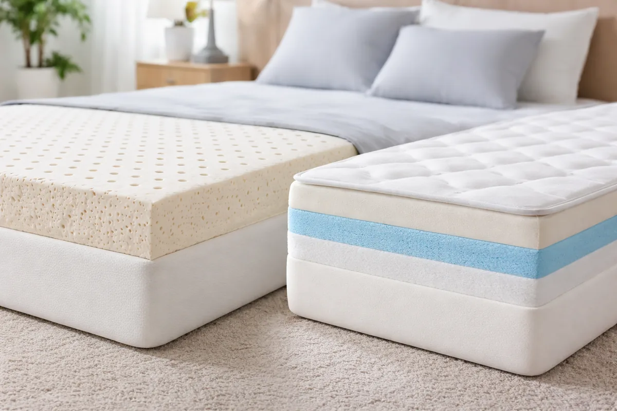 Faut-il choisir un matelas en latex ou en mousse ?