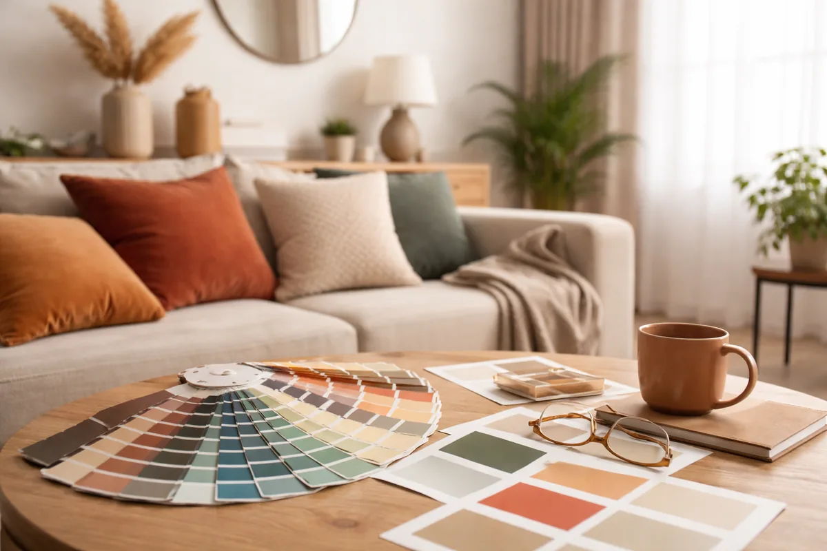 Comment choisir les couleurs pour votre décoration intérieure
