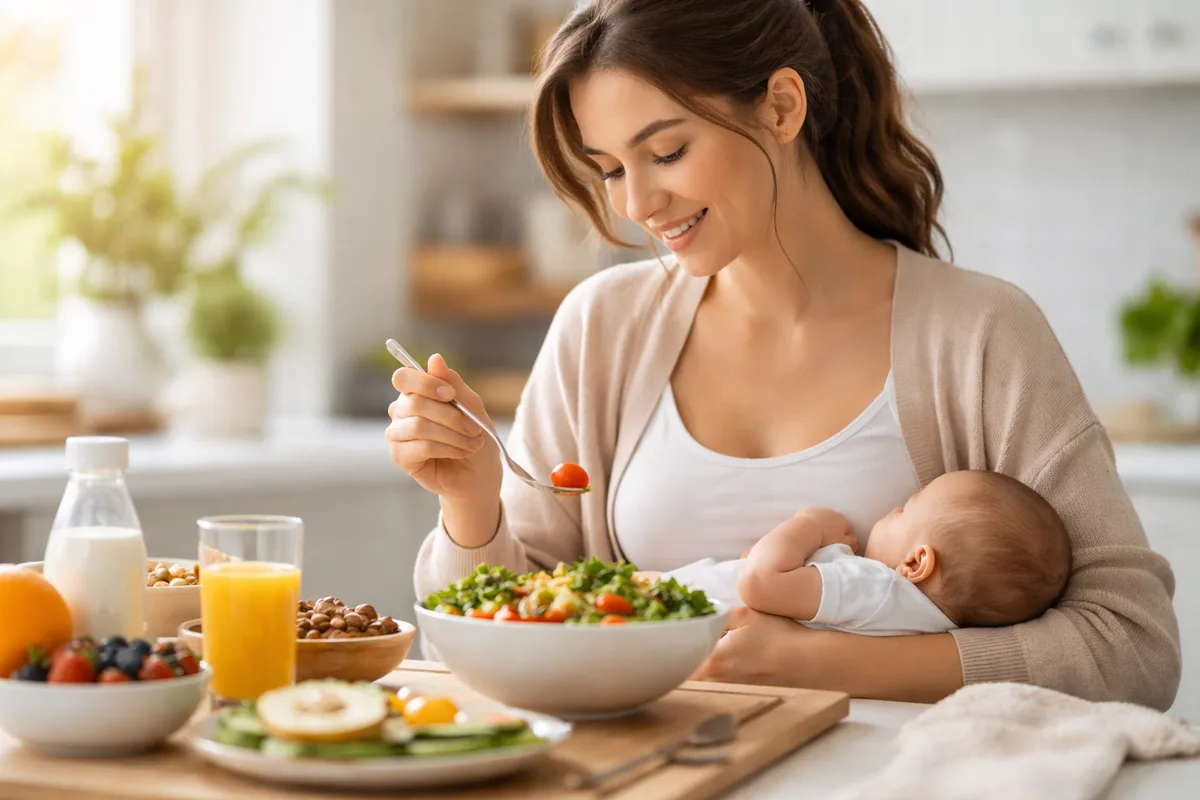 Comment s'alimenter sainement pendant la maternité et l'allaitement